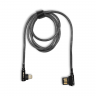 Кабель Lightning USB LDNIO LD_B4621 LS421 2.4A 1m медь: 86 жил Gray