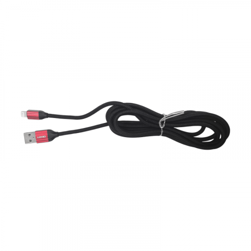 Кабель Lightning USB LDNIO LD_B4569 LS432 2.4A 2m медь: 120 жил Red