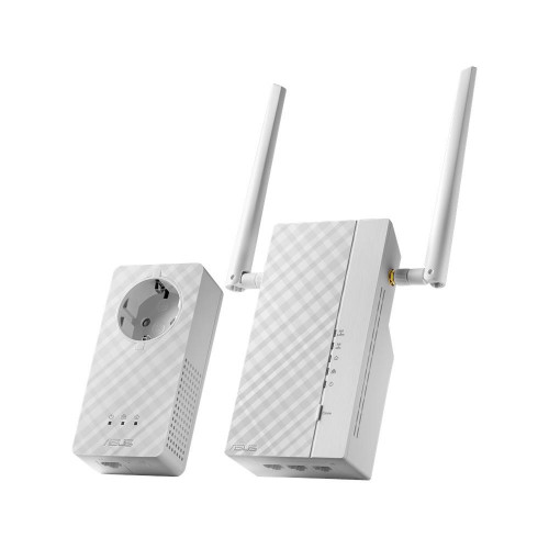 Удлинитель WiFi ASUS PL-AC56 Powerline Adapter Kit  (WLAN 1200Mbps, 802.11ac, 2xRG45, 220V)