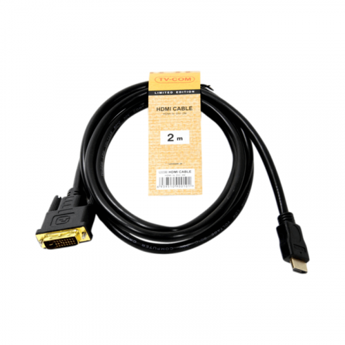 Кабель TV-COM HDMI to DVI-D Dual Link (19M -25M) 2м