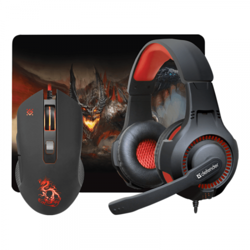Игровой набор Devourer MHP-006 мышь+гарнитура+ковер
