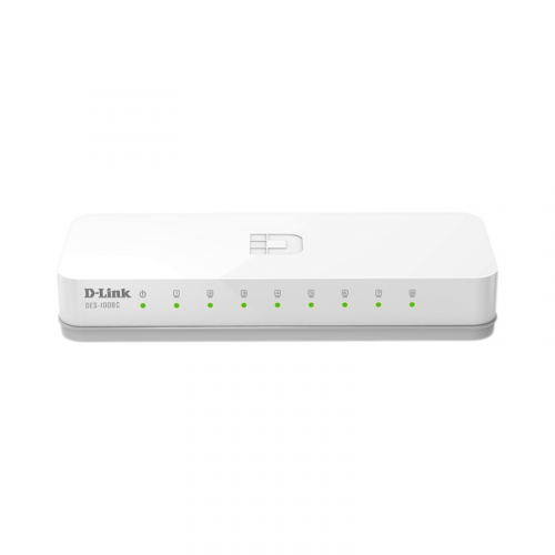 Коммутатор D-Link DES-1008C (100 Мбит, 8 портов)