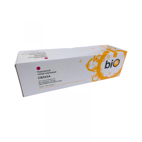 Картридж Bion CB543A для HP CLJ красный, 1400 стр.