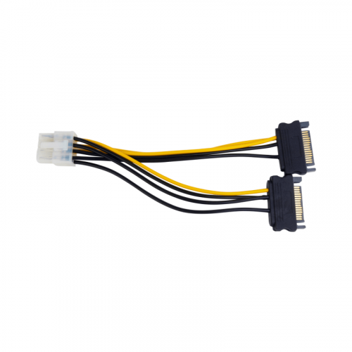 Разветвитель питания видеокарты 2xSATA->PCI-Express 8pin Cablexpert CC-PSU-83