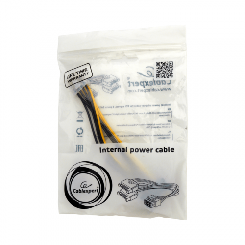 Разветвитель питания видеокарты 2xSATA->PCI-Express 8pin Cablexpert CC-PSU-83