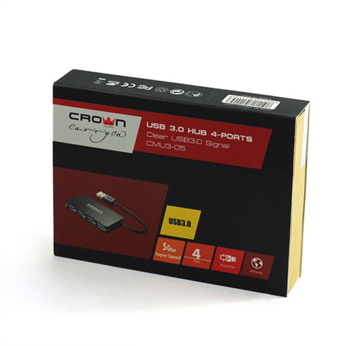 Концентратор USB 3.0 Crown CMU3-05