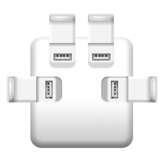 Зарядное устройство iconBIT FTB4U6A (AC 100-240B - 4xUSB 5B/6A)