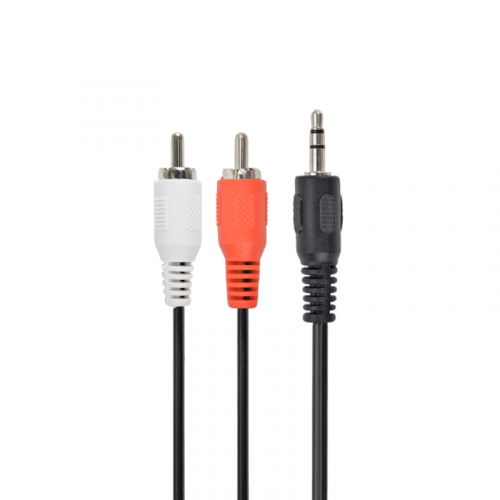 Кабель аудио Gembird, джек3.5 / 2xRCA, 2.5м CCA-458-2.5M