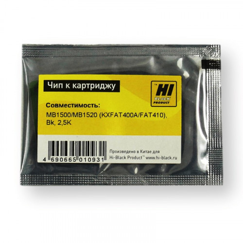 Чип для Panasonic MB1500/MB1520, Bk, 2,5K Hi-Black