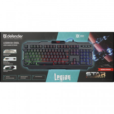 Игровая клавиатура Legion GK-010DL RGB подсветка