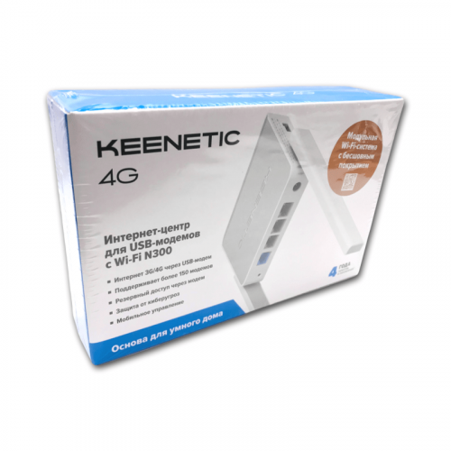 Роутер Keenetic KN-1211 4G LTE/4G/3G с Mesh Wi-Fi N300