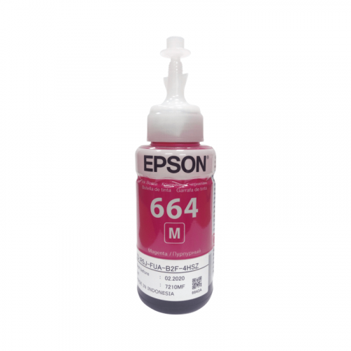 Чернила EPSON T6643 (M) Пурпурные L100/L110/L210/L300/L355, Ограниченно годен