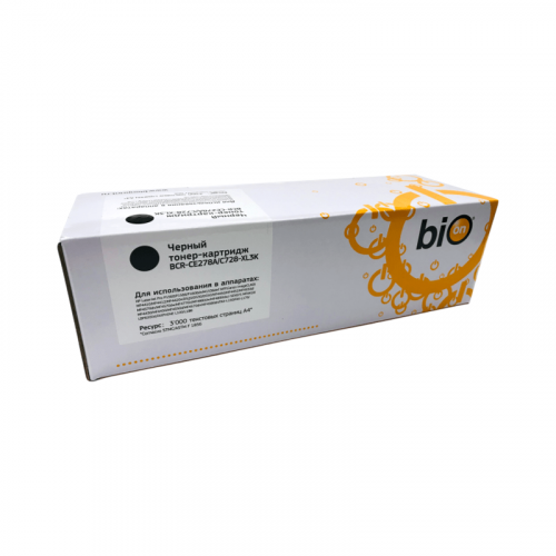 Картридж Bion CE278A / C728-XL3K для HP LJ Pro / Canon 3000 стр