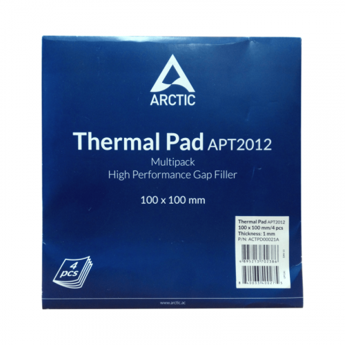 Термопрокладка Arctic Thermal pad Basic 100x100 mm/ t:1.0 Pack of 4 (ACTPD00021A)