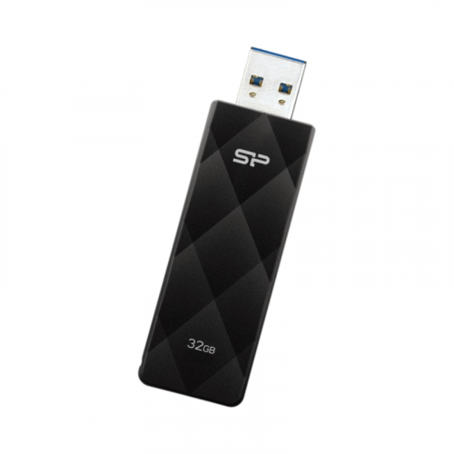 Флешка 32Gb Silicon Power Blaze B20, USB 3.0, Черный
