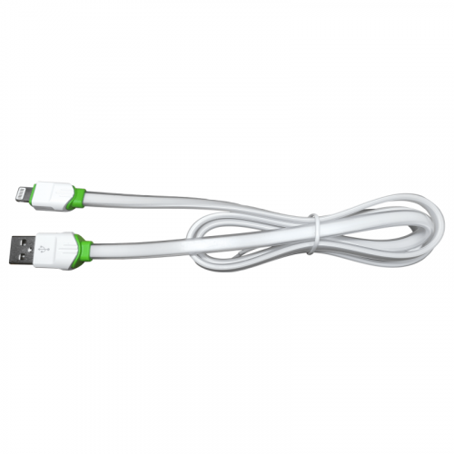 Кабель Lightning USB LDNIO LD_B4507 LS34 2.4A 1m медь: 86 жил White